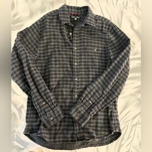 Men's Alex Mill Plaid Flannel Button-Up Shirt M